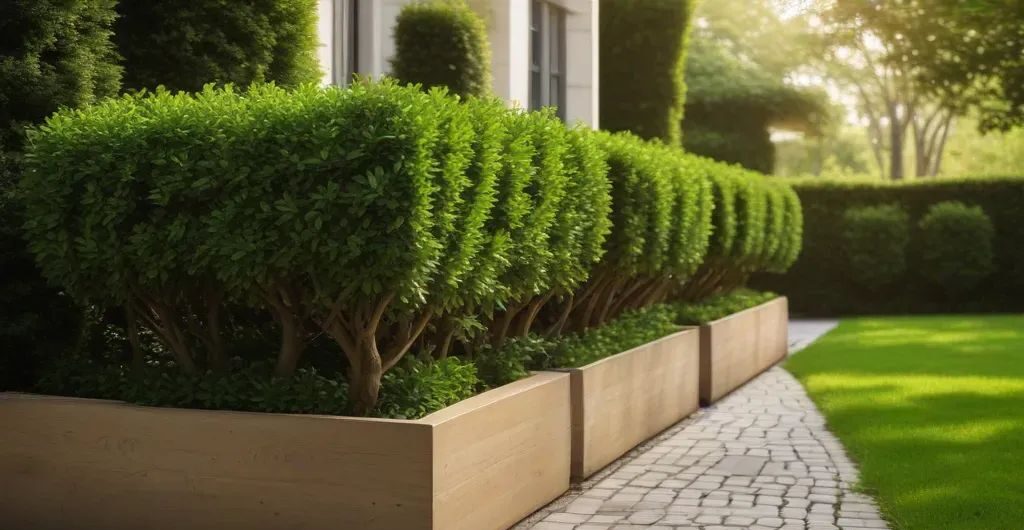 Boxwood as a Privacy Plant