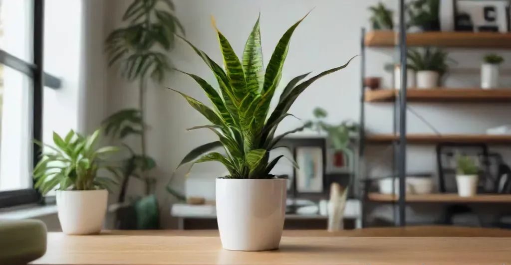Snake Plant - Air-Purifying Plants