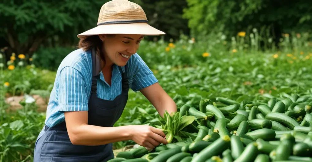 Harvesting Zucchini-How to Grow Zucchini
