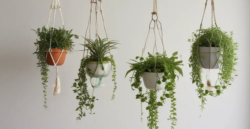 Hanging Planters-Bathroom Plants