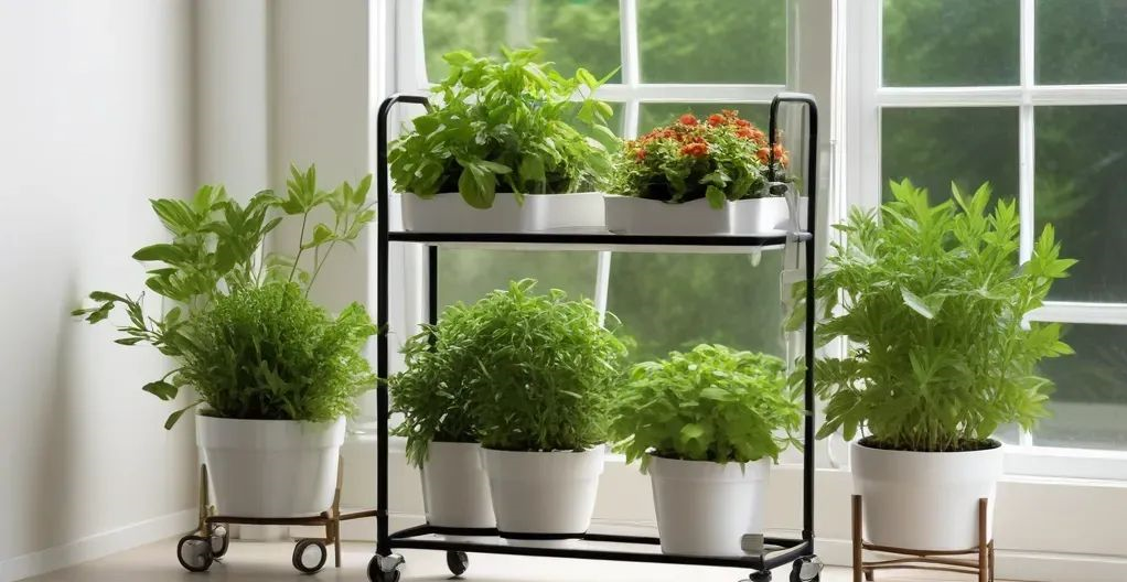 Freestanding Plant Stands-Bathroom Plants