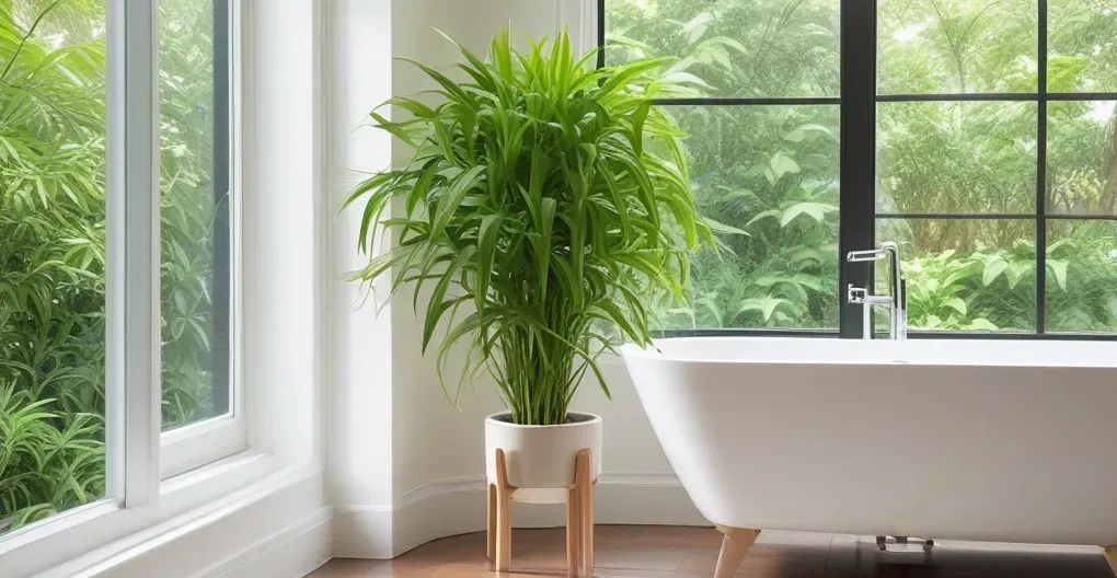 Spider Plant-Bathroom Plants