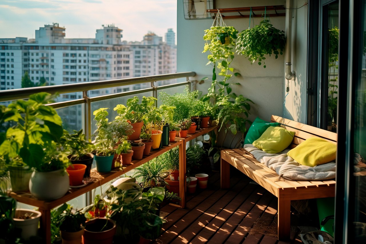 Balcony Herb Gardens