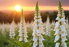 White Floxgloves - White Garden Plants