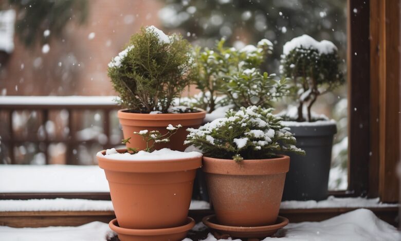 Winter gardening plants